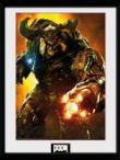  Zarámovaný plakát Doom - Cyber Demon 