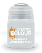  Stolní hra Citadel Contrast Paint (Apothecary White) - kontrastní barva - bílá 