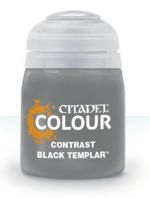  Stolní hra Citadel Contrast Paint (Black Templar) - kontrastní barva - černá 