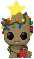  Hračka Figurka Guardians of the Galaxy - Holiday Groot Glow in the Dark (Funko POP! Marvel 530) 