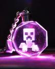 obrĂˇzek klíčenka Minecraft Creeper LED