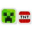  Krabičky na svačinu Minecraft - Creeper + TNT 