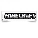  Hračka Nálepka Minecraft Logo 
