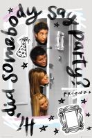  Hračka Plakát Friends - Party 