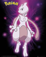  Hračka Plakát mini Pokémon - Mewtwo Neon 