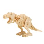  Hračka Stavebnice - Kousající T-Rex (dřevěná) 