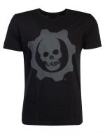  oblečení pro hráče Tričko Gears of War - Skull Badge (velikost XL) 