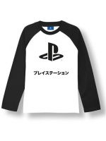  oblečení pro hráče Tričko PlayStation - Japan Raglan (velikost L) 