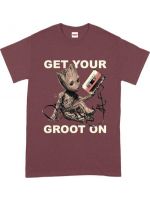  Hračka Tričko Guardians of the Galaxy - Get Your Groot On (velikost M) 