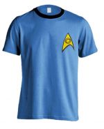  Hračka Tričko Star Trek - Science Uniform (velikost M) 