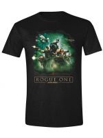  oblečení pro hráče Tričko Star Wars - Rogue One Poster (velikost S) 
