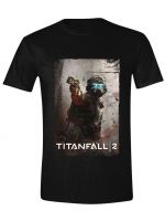  oblečení pro hráče Tričko Titanfall 2 - Jack Distressed (velikost L) 