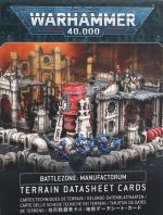  Hračka W40k: Battlezone: Manufactorum Terrain Datasheet Cards 