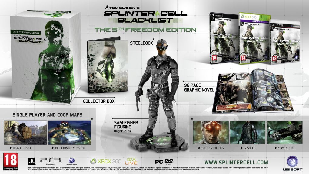 Tom Clancys Splinter Cell: Blacklist CZ (The 5th Freedom Edition)